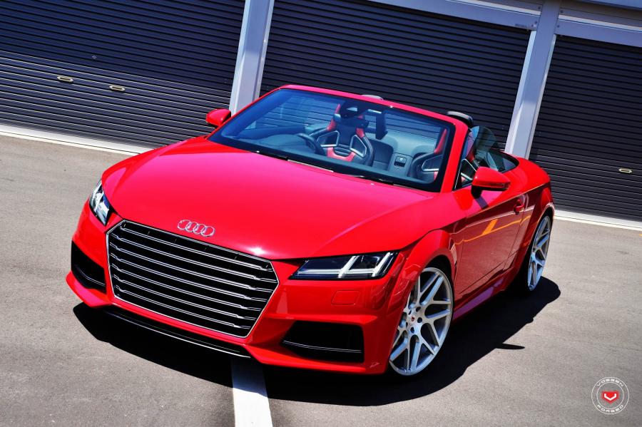  Audi TT Roadster on Vossen Wheels (VPS-315T) 2017 года  (фото 2 из 4)